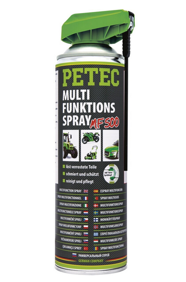 Petec 71250 Multifunktions-Spray - 500ml Dose - 360 Grad Sprühkopf