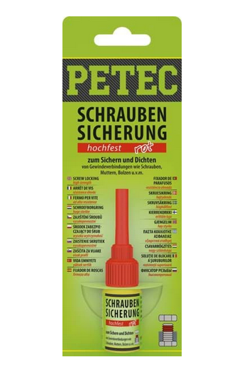 PETEC 92005 Schrauben Sicherung