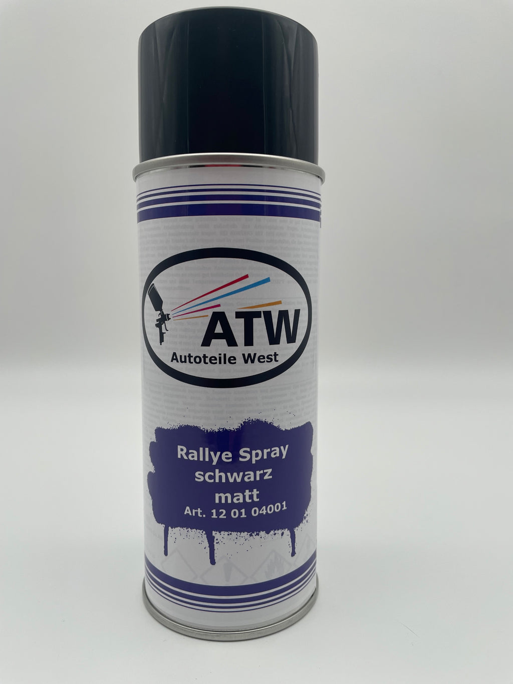 Acryllackspray schwarz matt 400ml