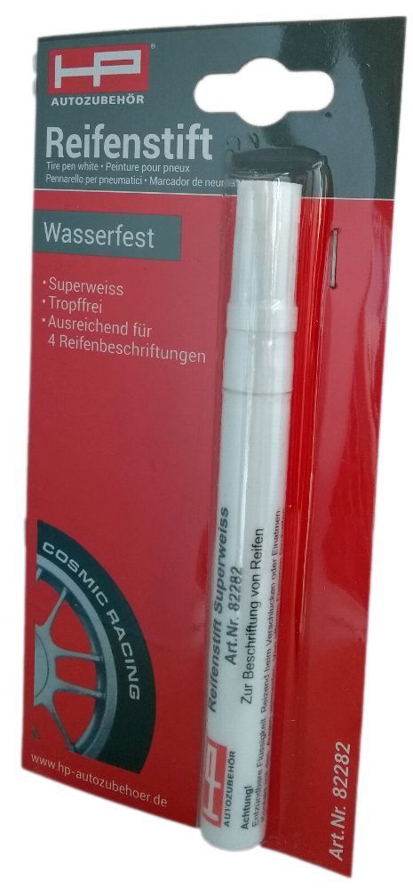 HP Autozubehör 82282 Reifenstift Superweiß