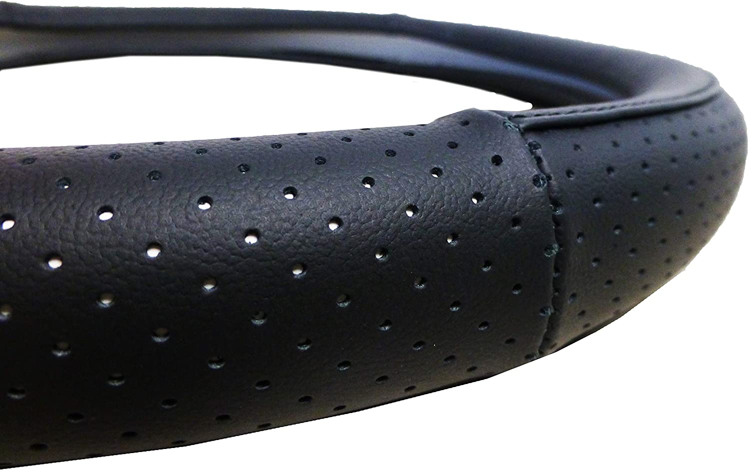 غطاء عجلة القيادة الفاخر من الجلد الطبيعي من HP Car Accessories 19778