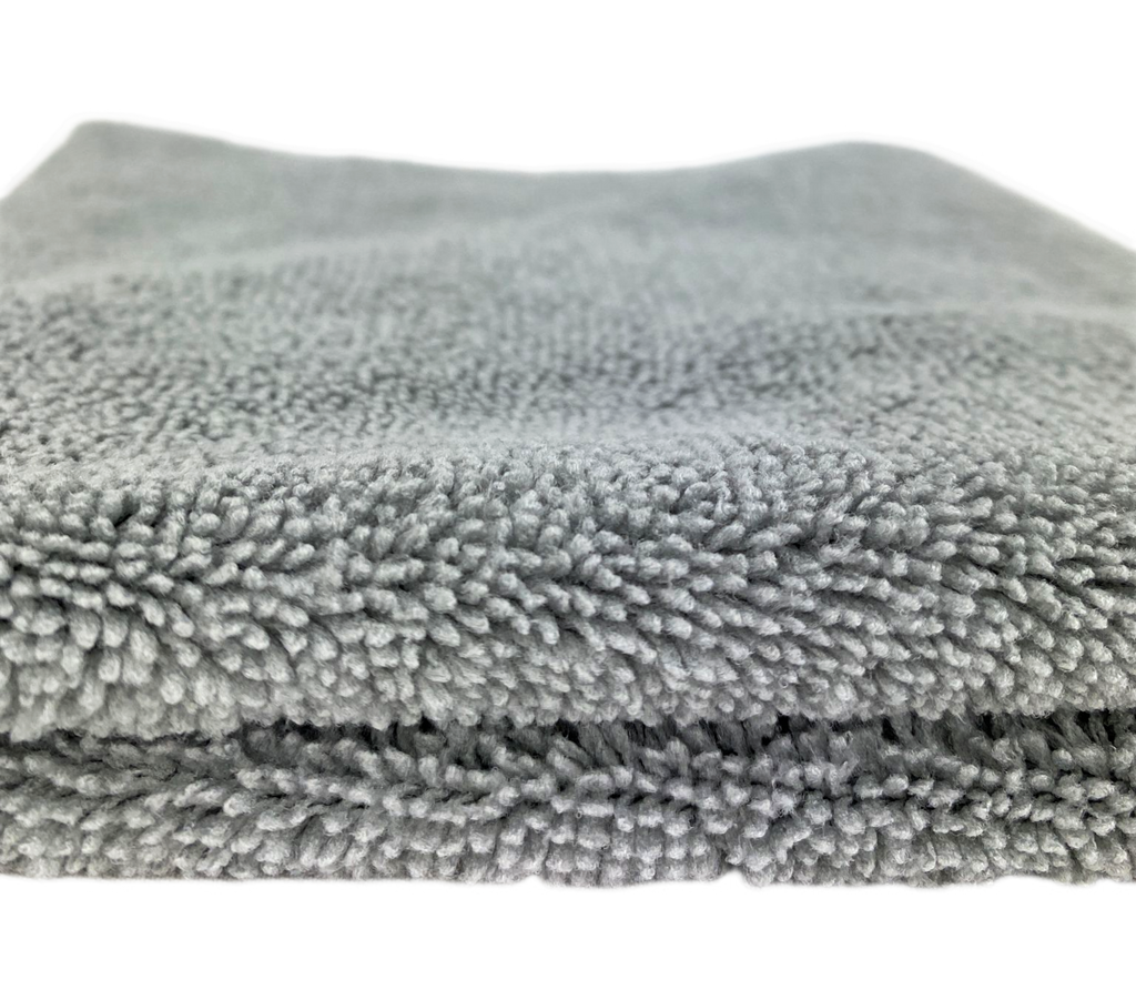 Micro Poliertuch 40 x 40 cm, 360 g/m² grau