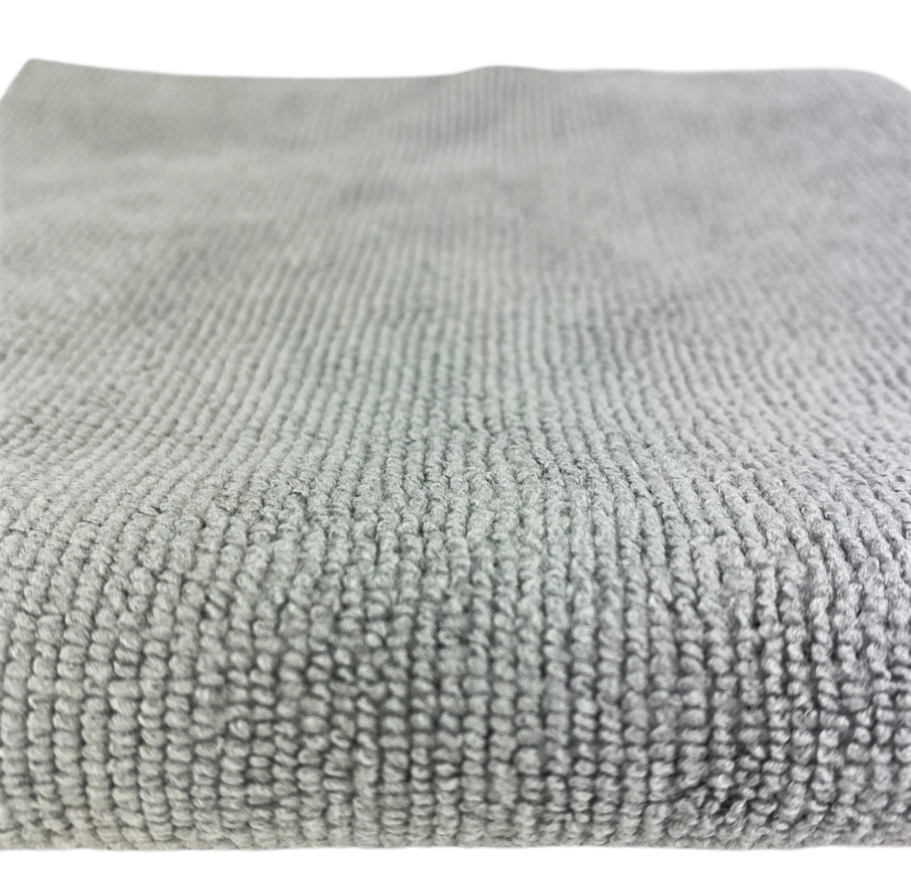 Micro Poliertuch 40 x 40 cm, 360 g/m² grau