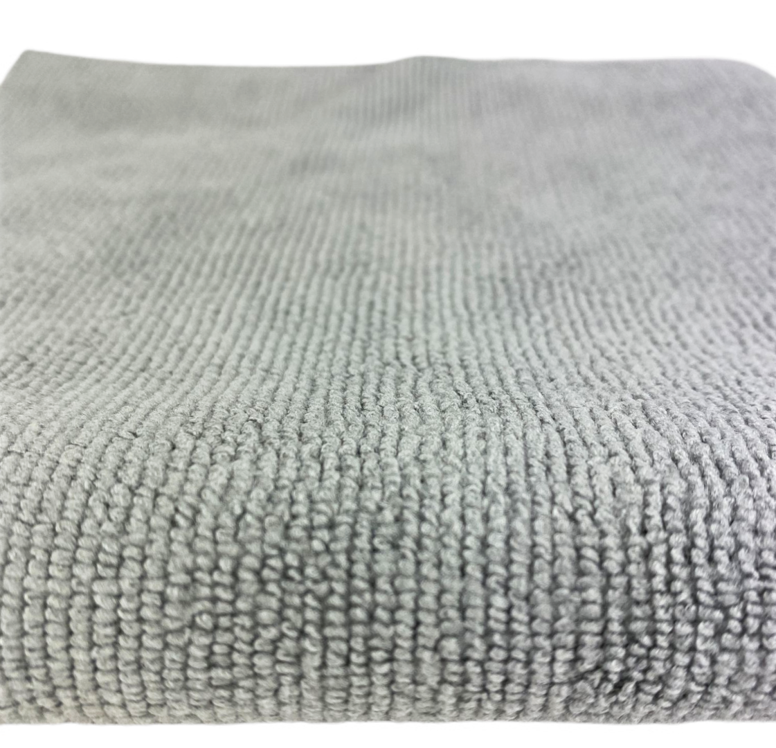 قطعة قماش تلميع دقيقة 40 × 40 سم، 360 جم/م² رمادية