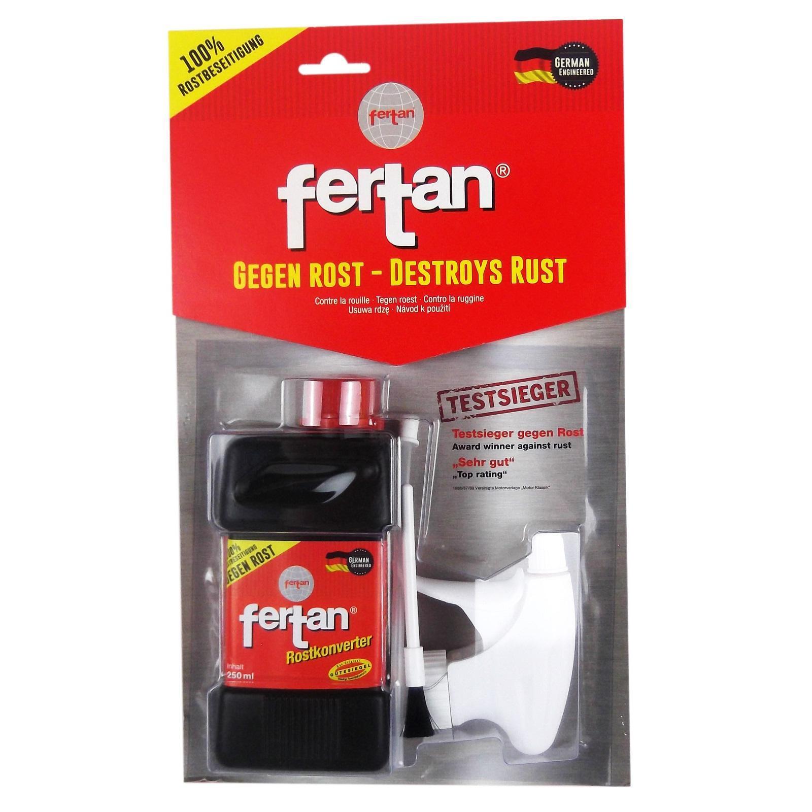 Fertan Rostumwandler Rostschutz 1 x 250 ml mit Sprühkopf - 2732132