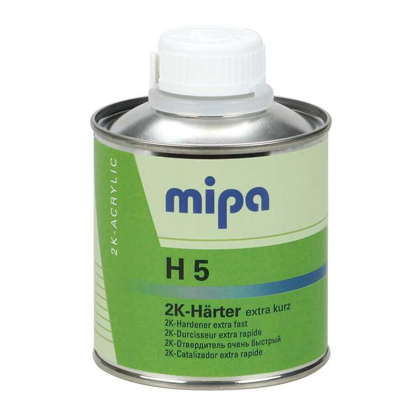 مُصلِّب MIPA 2K H5 قصير جدًا لحشو الأكريليك، مُصلِّب حشو 250 مل