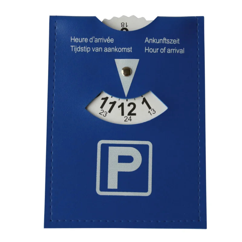 HP Autozubehör 19941 Parkscheibe Lederoptik Kunstleder Edels Design