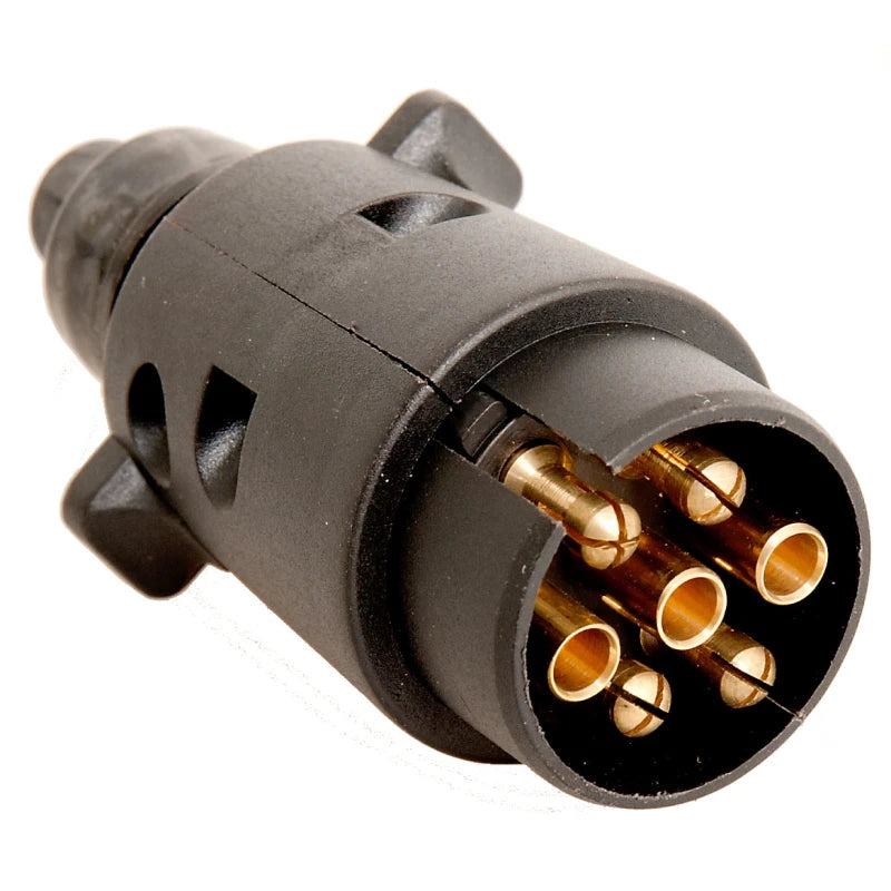 HP Autozubehör 28254 KFZ Anhänger Stecker 7 polig Kunststoff