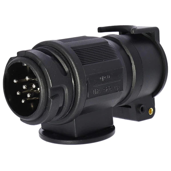 HP Autozubehör 28549 KFZ Anhänger Kurzadapter 13 Steckdose 7-polig