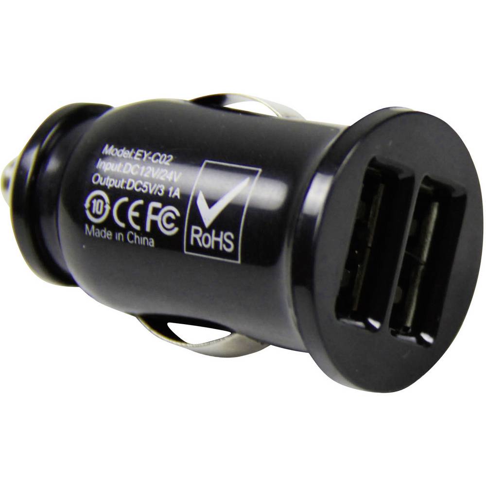 HP Autozubehör Duo USB Ladestecker 12V 20506