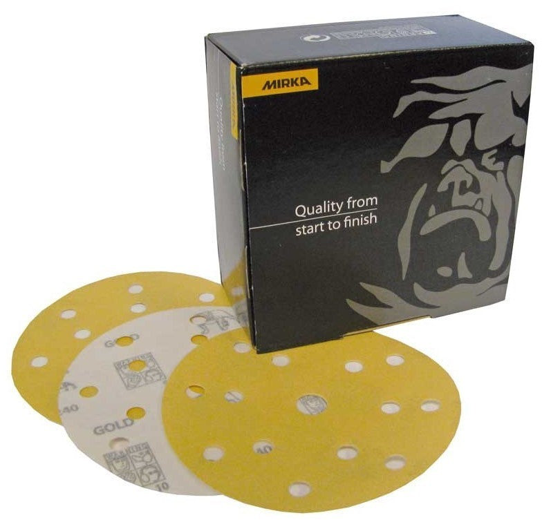 مقبض Mirka GOLD 125mm 17L P150، 100 قطعة/عبوة - 2364709915