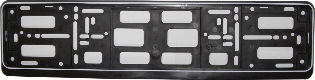 حامل لوحة ترخيص HP Car Accessories 18512، مظهر كروم