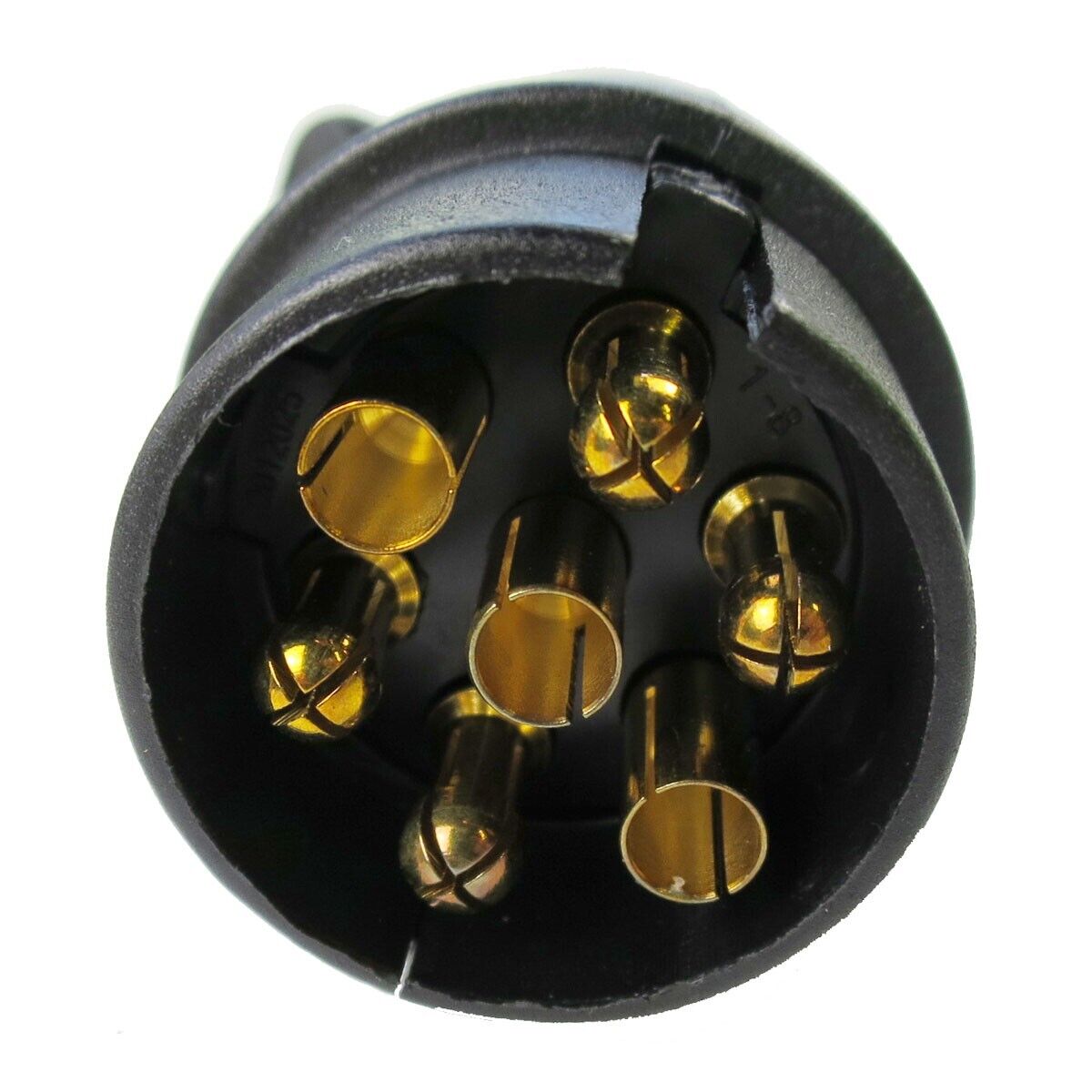 HP Autozubehör 28254 KFZ Anhänger Stecker 7 polig Kunststoff