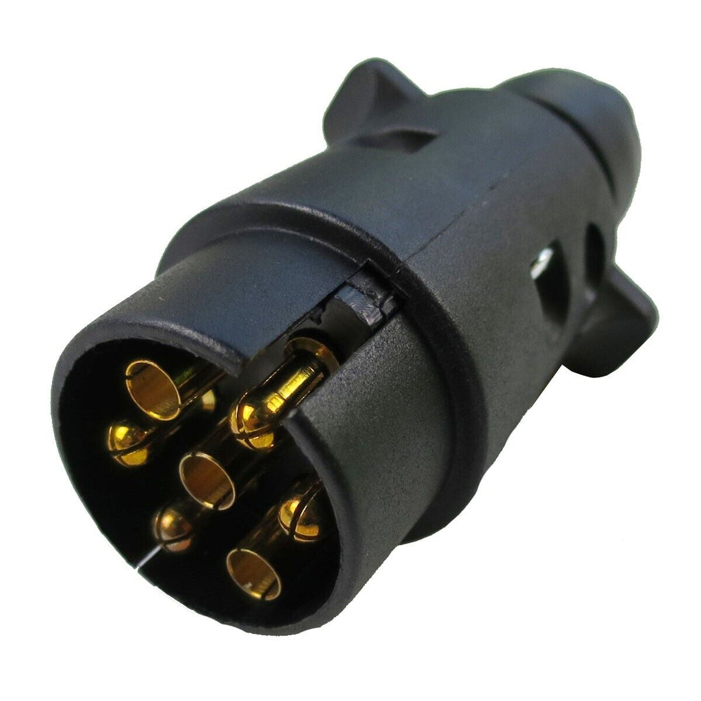 HP Autozubehör 28254 KFZ Anhänger Stecker 7 polig Kunststoff