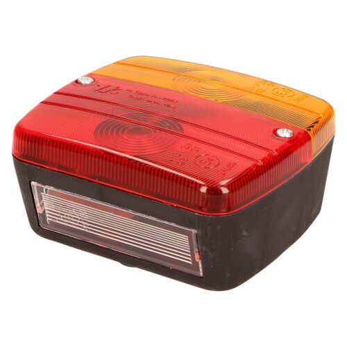 ملحقات السيارات من HP، رقم 28520، مصباح لوحة ترخيص ثلاثي الحجرات، 2 في 1 