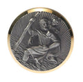 HP-Autozubehör St. Christophorus-Plakette 43mm selbstklebend - schwere Ausführung