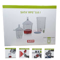 SATA RPS Becher System 0,6 Liter - 60 Becher & Deckel