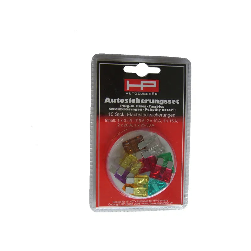 HP Autozubehör 81407 Stecksicherungs Set 10 teilig